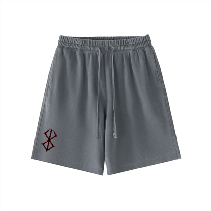 Vintage Wash Cotton Shorts