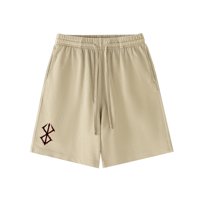 Vintage Wash Cotton Shorts