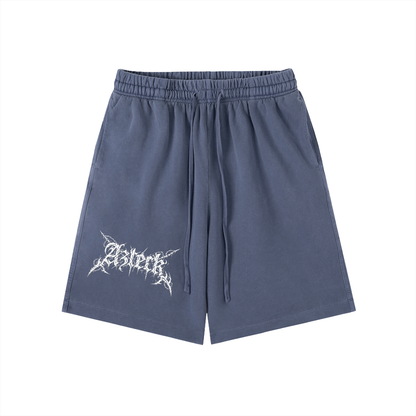 Vintage Wash Cotton Shorts