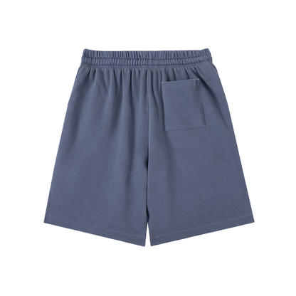 Cross-Vintage washed shorts