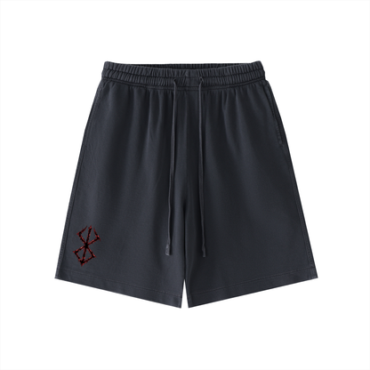Vintage Wash Cotton Shorts