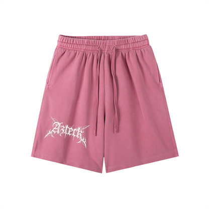 Vintage Wash Cotton Shorts