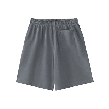 Cross-Vintage washed shorts