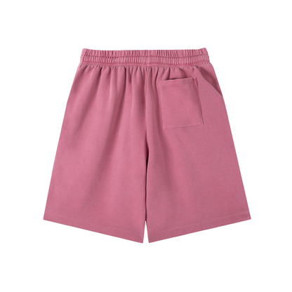 Cross-Vintage washed shorts