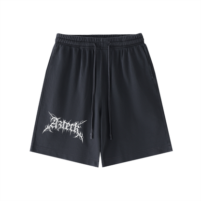 Vintage Wash Cotton Shorts